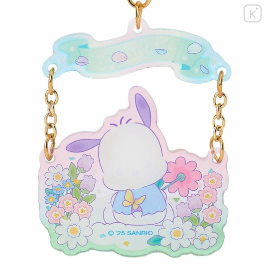 Japan Sanrio Original Acrylic Keychain - Pochacco : Everyone is the Star - 4