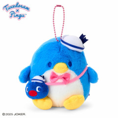 Japan Pingu × Sanrio Mascot Holder - Tuxedosam : 45th Anniversary
