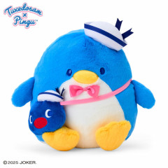 Japan Pingu × Sanrio Plush Toy - Tuxedosam : 45th Anniversary