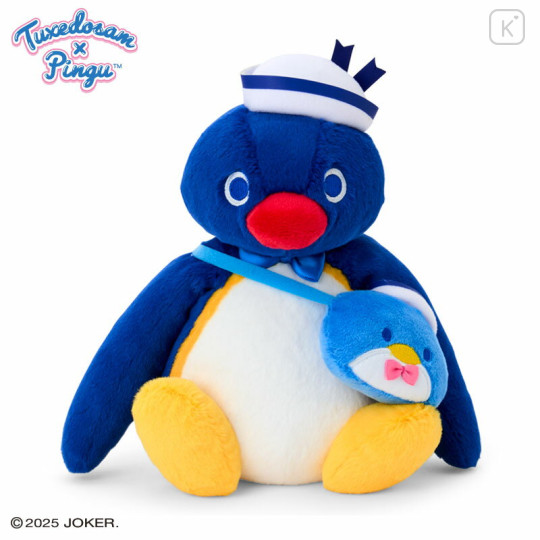 Japan Pingu × Sanrio Plush Toy - Pingu : 45th Anniversary - 1