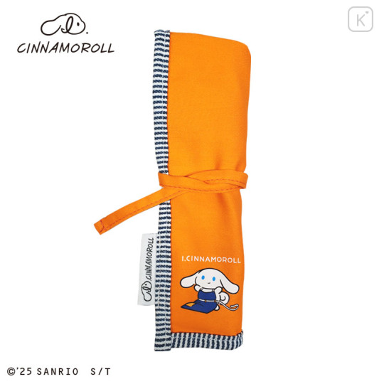 Japan Sanrio Cutlery Case - I.Cinnamoroll : Orange - 1