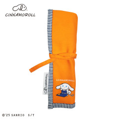 Japan Sanrio Cutlery Case - I.Cinnamoroll : Orange