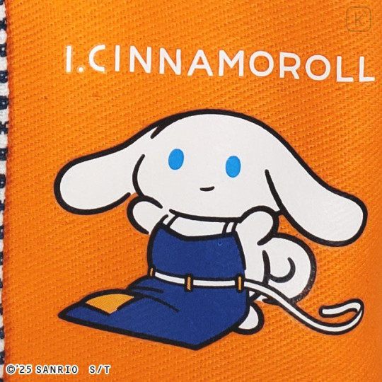 Japan Sanrio Cutlery Case - I.Cinnamoroll : Orange - 5