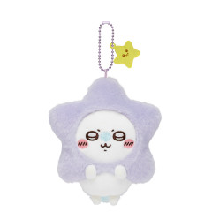 Japan Chiikawa Mascot Holder - Momonga : Make A Wish To Star