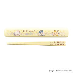 Japan Chiikawa Chopsticks 16.5cm with Case - Chiikawa & Hachiware & Usagi : Fairy