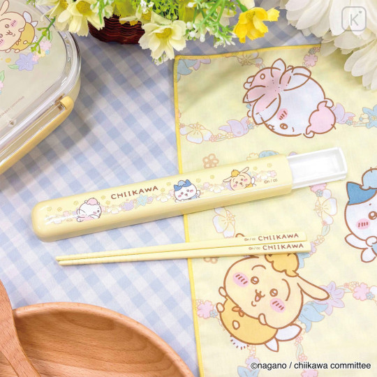 Japan Chiikawa Chopsticks 16.5cm with Case - Chiikawa & Hachiware & Usagi : Fairy - 2