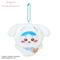 [Pre-order] Japan Chiikawa × Sanrio Mascot Holder - Cinnamoroll & Hachiware - 1