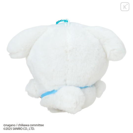 [Pre-order] Japan Chiikawa × Sanrio Mascot Holder - Cinnamoroll & Hachiware - 3