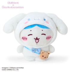 [Pre-order] Japan Chiikawa × Sanrio Plush Toy - Cinnamoroll & Hachiware