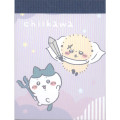 Japan Chiikawa Mini Notepad - Hachiware & Rakko : Star Purple - 1