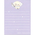 Japan Chiikawa Mini Notepad - Hachiware & Rakko : Star Purple - 3