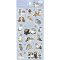 Japan Mofusand Seal Sticker - Cat : Forest Animal - 1