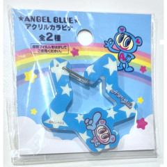 Japan Angel Blue Acrylic Carabiner - Star Blue