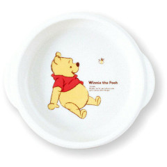 Japan Disney Porcelain Baby Scooping Bowl - Pooh : Relax