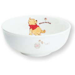 Japan Disney Kids Porcelain Ramen Bowl - Pooh : Relax