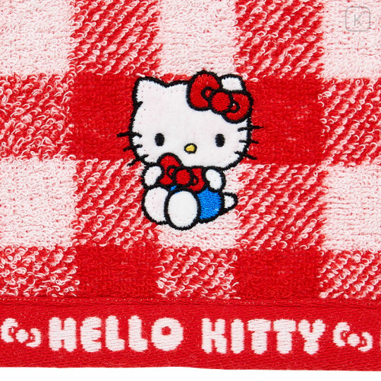 Japan Sanrio Original Imabari Face Towel - Hello Kitty - 2