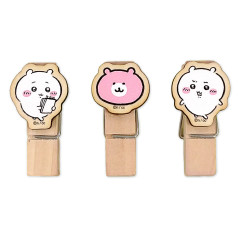 Japan Chiikawa Wooden Clip Set - Chiikawa