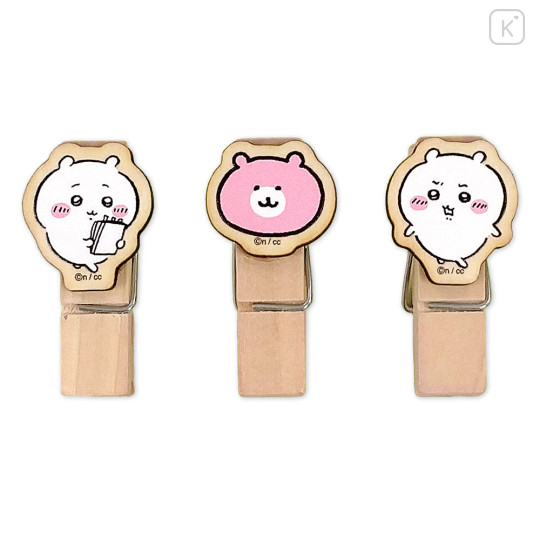 Japan Chiikawa Wooden Clip Set - Chiikawa - 3