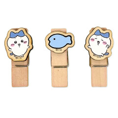 Japan Chiikawa Wooden Clip Set - Hachiware