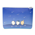 Japan Chiikawa Flat Pouch - Chiikawa & Hachiware & Usagi : Shooting Star - 4