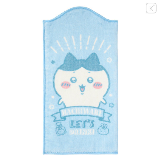 Japan Chiikawa Water Absorbent Bottle Towel - Hachiware - 4