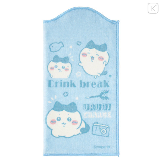 Japan Chiikawa Water Absorbent Bottle Towel - Hachiware - 5