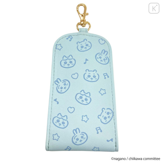 Japan Chiikawa Key Case with Reel - Hachiware - 5