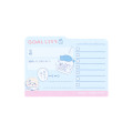 Japan Chiikawa Hobby Fusen Sticky Notes - Hachiware & Rakko : Goal List - 5