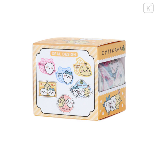 Japan Chiikawa Masking Roll Sticker - Message O - 4
