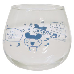 Japan Tamagotchi Swinging Glass Tumbler - Mametchi