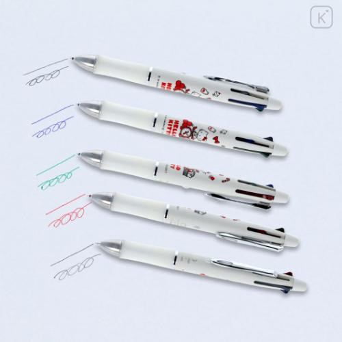 Japan Sanrio Dr. Grip 4+1 Multi Pen & Mechanical Pencil - Hello Kitty : White - 4