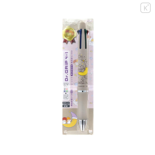 Japan Sanrio Dr. Grip 4+1 Multi Pen & Mechanical Pencil - Little Twin Stars : Grey - 1