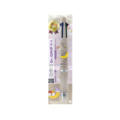 Japan Sanrio Dr. Grip 4+1 Multi Pen & Mechanical Pencil - Little Twin Stars : Grey