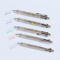 Japan Sanrio Dr. Grip 4+1 Multi Pen & Mechanical Pencil - Little Twin Stars : Grey - 4