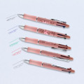 Japan Sanrio Dr. Grip 4+1 Multi Pen & Mechanical Pencil - My Melody : Pink - 4
