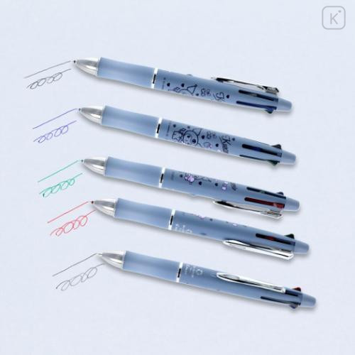 Japan Sanrio Dr. Grip 4+1 Multi Pen & Mechanical Pencil - Kuromi : Baku - 4