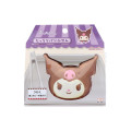 Japan Sanrio Mochimochi Sticky Notes - Kuromi : Bread - 1