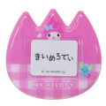 Japan Sanrio Name Badge - My Melody : Tulip Pink - 1