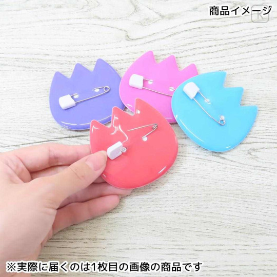 Japan Sanrio Name Badge - Hello Kitty : Tulip Red - 2