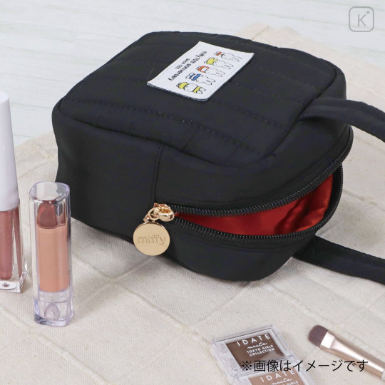 Japan Miffy Pouch - Miffy : 70th Anniversary Black - 2