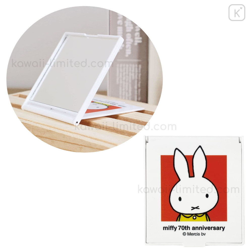Japan Miffy Mirror - Miffy : 70th Anniversary A | Kawaii Limited