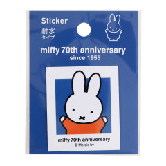 Japan Miffy Waterproof Sticker - Miffy : 70th Anniversary C
