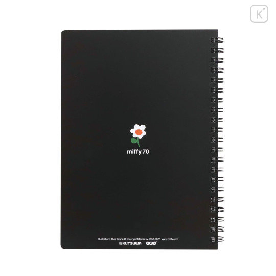 Japan Miffy A5 Ring Notebook - Miffy : 70th Anniversary Nijntje A - 2