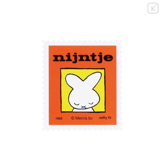 Japan Miffy Waterproof Sticker - Miffy : 70th Anniversary Nijntje A - 2