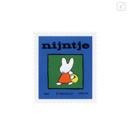 Japan Miffy Waterproof Sticker - Miffy : 70th Anniversary Nijntje C - 2