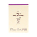 Japan Disney A6 Notepad - Alice in Wonderland : Relationship Chart - 2