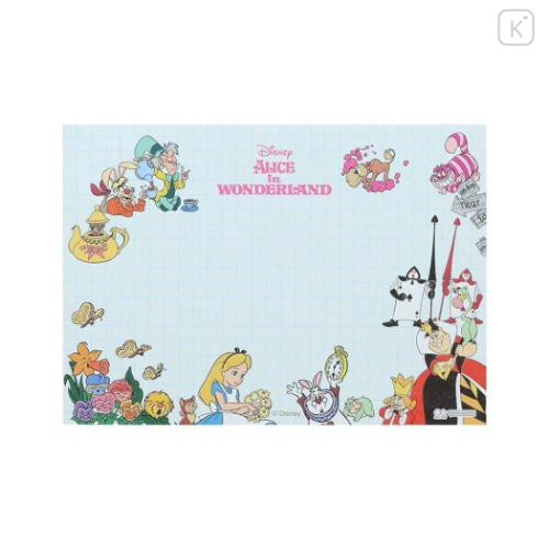 Japan Disney A6 Notepad - Alice in Wonderland : Relationship Chart - 5