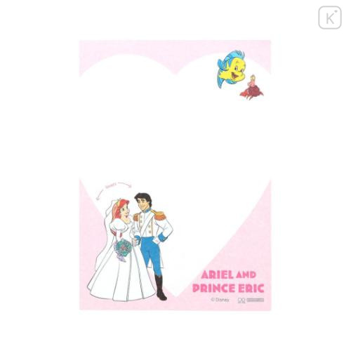 Japan Disney A6 Notepad - Little Mermaid : Relationship Chart - 4