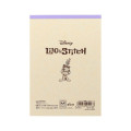Japan Disney A6 Notepad - Lilo & Stitch : Relationship Chart - 2