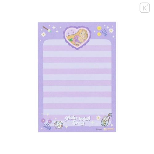 Japan Disney A6 Notepad - Rapunzel : Art - 4